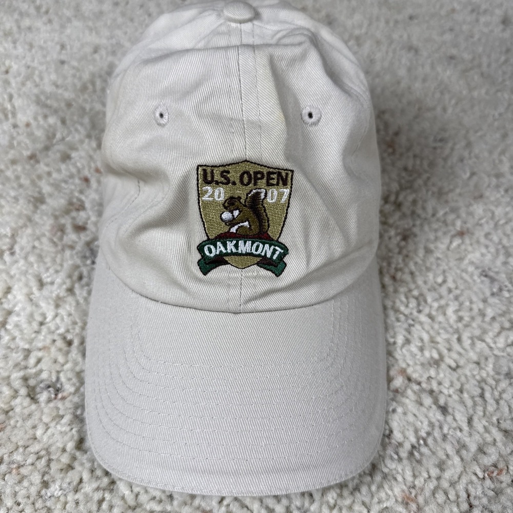 U.S. Open 2007 Oakmont USGA Member Hat Cap Buckle Strap Golf Hat